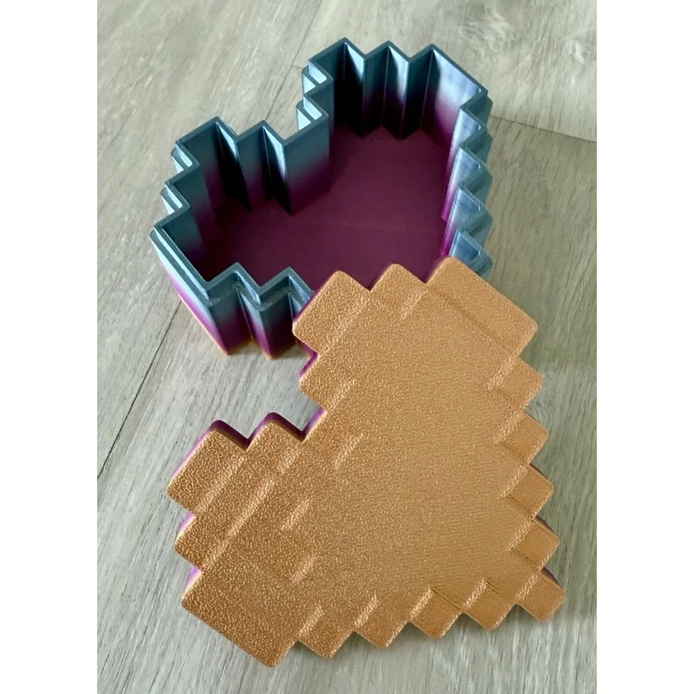 3D Printed‎ Frustration Heart Jewelry Box Valentines Gift